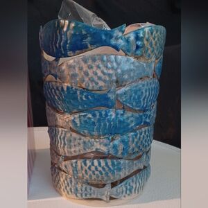 School of Fish Accent Shade - Pink Zebra